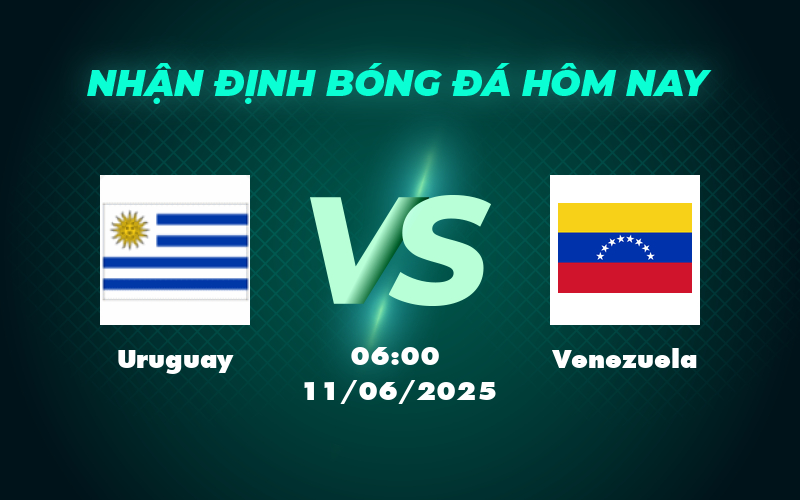 uruguay venezuela 11 06 vong loai world cup khu vuc nam my